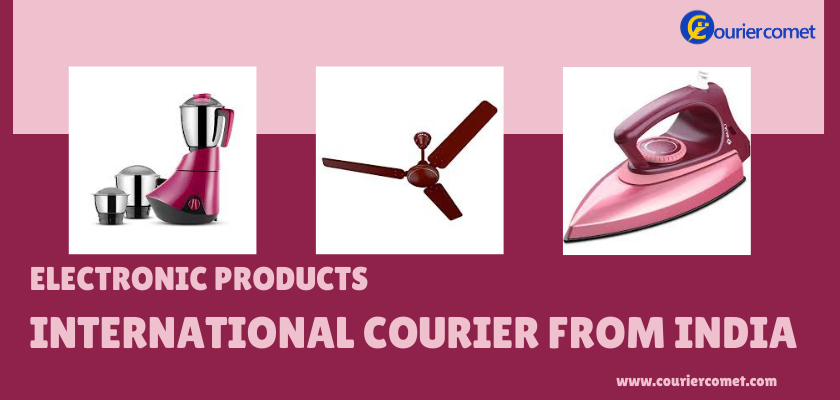 International Courier of Electronic items from India