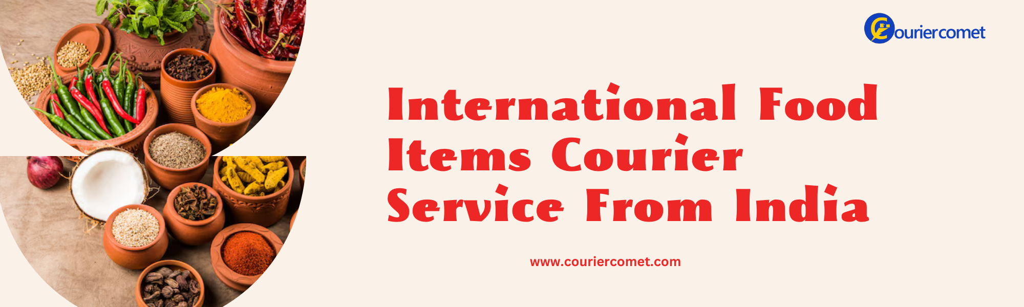 International Food Items Courier Service